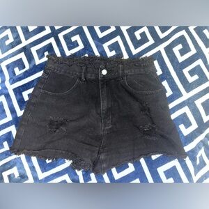 Black shorts
